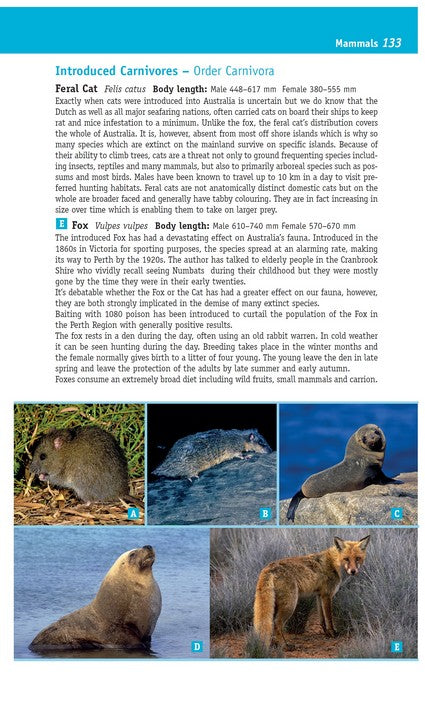Guide to the Wildlife of Perth and Australia's South West