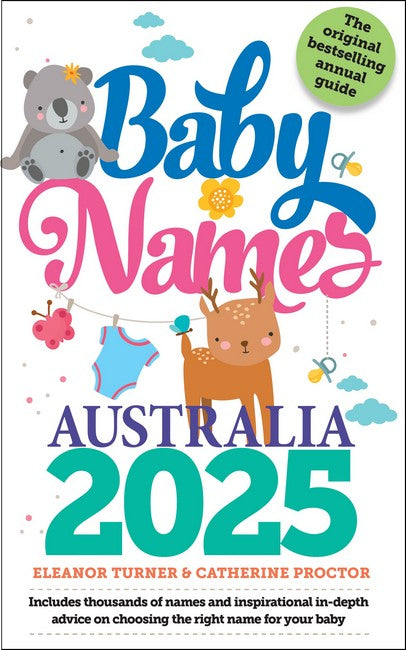 Baby Names Australia 2025 13/e