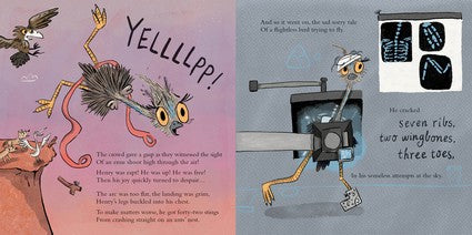 Henry the Flying Emu