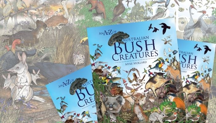Myke Mollard’s artistic journey to Bush Creatures