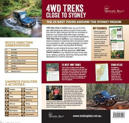 4WD Treks Close To Sydney 6/e - A4 Spiral Bound