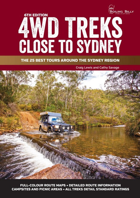 4WD Treks Close To Sydney 6/e - A4 Spiral Bound